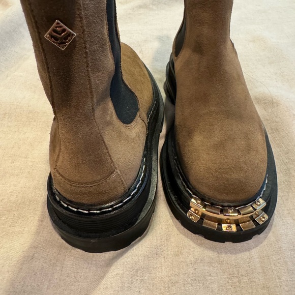 Sandro Olive Green Boots - Picture 9 of 11